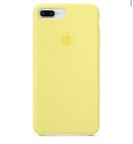 Genuine Original Silicone Case Cover For Apple iPhone 8 Plus Yellow