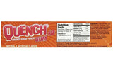 Quench Gum Twelve 10 Piece Packs Orange and Fruit Flavor