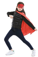 Superhero Capes Costumes for Kids Dress up with Masks Cosplay Party Capes 3 Pack